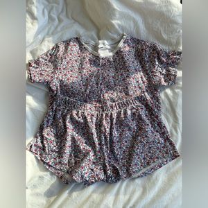 Lake short Set in Liberty Floral Print Small Discontinued